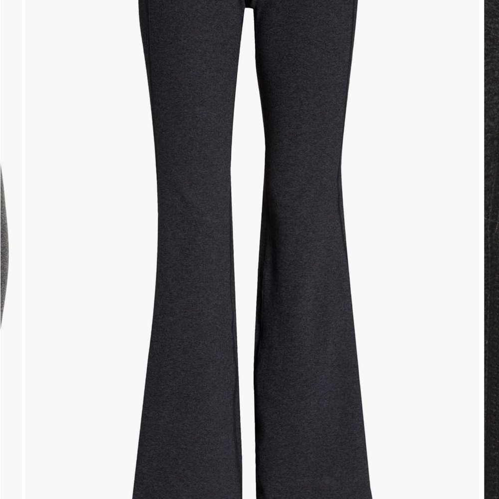 Women's Black Flared Pants - Picture 7 of 11